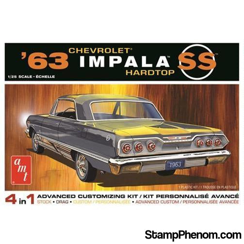AMT - 1963 Chevy Impala SS 1:25-Model Kits-AMT-StampPhenom