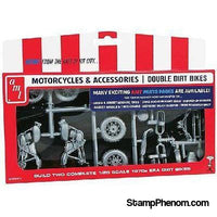 AMT - Motorcycle Parts Pack Double Dirt Bike-Model Kits-AMT-StampPhenom