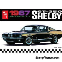 AMT - '67 Shelby GT 350 White 1:25-Model Kits-AMT-StampPhenom