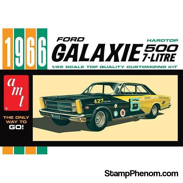 AMT - '66 Ford Galaxie 1:25-Model Kits-AMT-StampPhenom