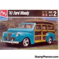 AMT - '41 Ford Woody 1:25-Model Kits-AMT-StampPhenom