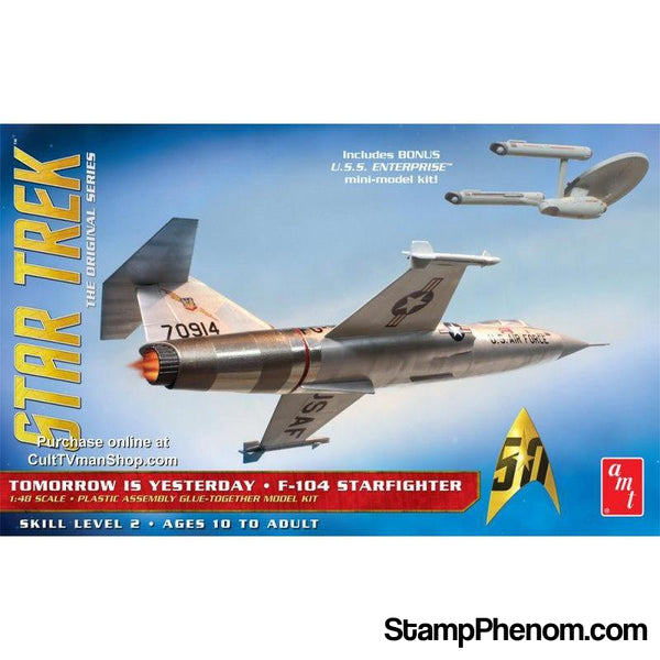 AMT - Star Trek F-104 Starfighter 1:48-Model Kits-AMT-StampPhenom