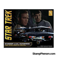 AMT - Star Trek 1:2500 Star Trek USS Enterprise Box Set-Cadet Series-Model Kits-AMT-StampPhenom