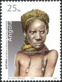Angola 2003 Traditional Ornaments and Haircuts for Women-Stamps-Angola-StampPhenom