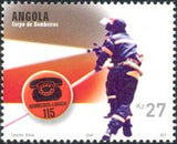 Angola 2004 Fire men-Stamps-Angola-StampPhenom
