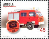 Angola 2004 Fire men-Stamps-Angola-StampPhenom