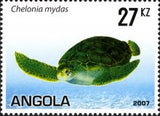 Angola 2007 Marine Turtles-Stamps-Angola-StampPhenom