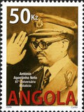 Angola 2009 87th Anniversary of the Birthday of Antonio Agostinho Neto-Stamps-Angola-StampPhenom