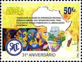 Angola 2011 31st Anniversary of SADC-Stamps-Angola-StampPhenom