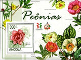 Angola 2011 Peonies-Stamps-Angola-StampPhenom