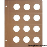 Blank Pages 31mm-Dansco Coin Albums-Dansco-StampPhenom