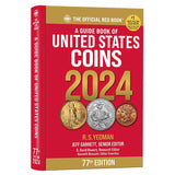 FUTURE RELEASE - 2024 Red Book Price Guide of United States Coins, Available in Large Print, Hidden Spiral, Hard Cover and Spiral