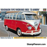 Hasegawa - 1963 VW Type 2 Micro Bus 1:24-Model Kits-Hasegawa-StampPhenom