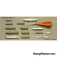 Hasegawa - Weapons A Bombs & Targets 1:48-Model Kits-Hasegawa-StampPhenom