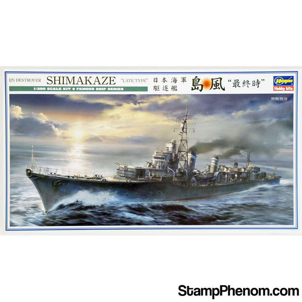 Hasegawa - Ijn Destroyer ShimakaZe 1:350-Model Kits-Hasegawa-StampPhenom