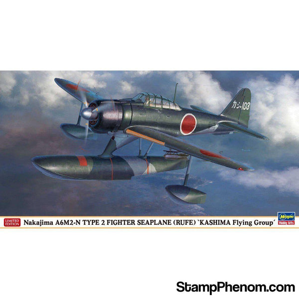 Hasegawa - Nakajima A6M2N Type 2(Rufe) 1:48-Model Kits-Hasegawa-StampPhenom