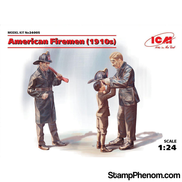 ICM - American Firemen 1:24-Model Kits-ICM-StampPhenom