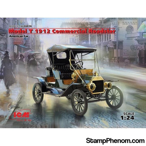 ICM - American Model T 1912 Roadster 1:24-Model Kits-ICM-StampPhenom