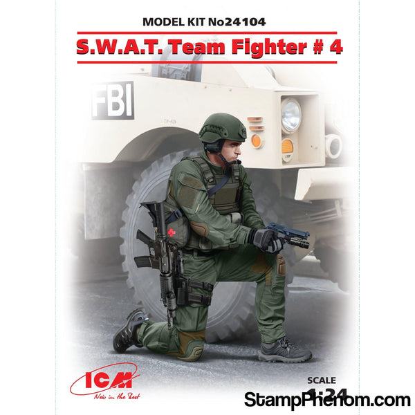 ICM - SWAT Team Fighter #4 1:24-Model Kits-ICM-StampPhenom