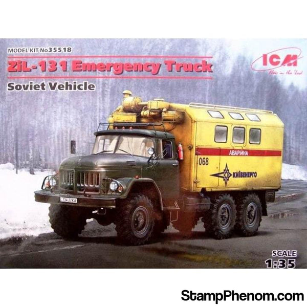 ICM - Soviet ZiL131 Emergency 1:35-Model Kits-ICM-StampPhenom