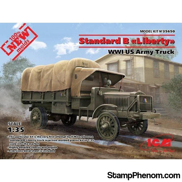 ICM - WWI US Stndard B Army Truck 1:35-Model Kits-ICM-StampPhenom