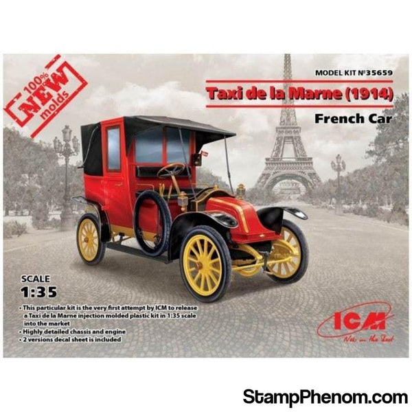 ICM - Renault AG1 French Taxi 1914 1:35-Model Kits-ICM-StampPhenom