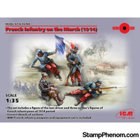 ICM - French Infantry March 1914(4) 1:35-Model Kits-ICM-StampPhenom