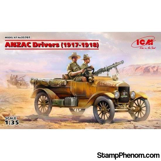 ICM - ANZAK Drivers 1917-1918 1:35-Model Kits-ICM-StampPhenom
