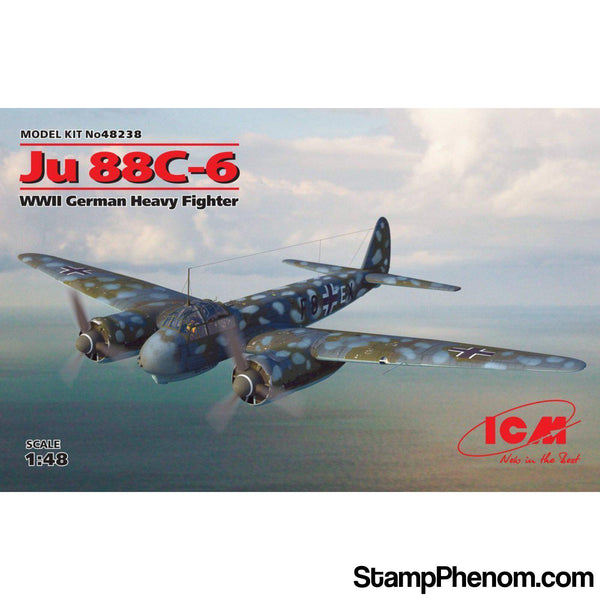 ICM - WWII German Ju88C6 Fighter 1:48-Model Kits-ICM-StampPhenom