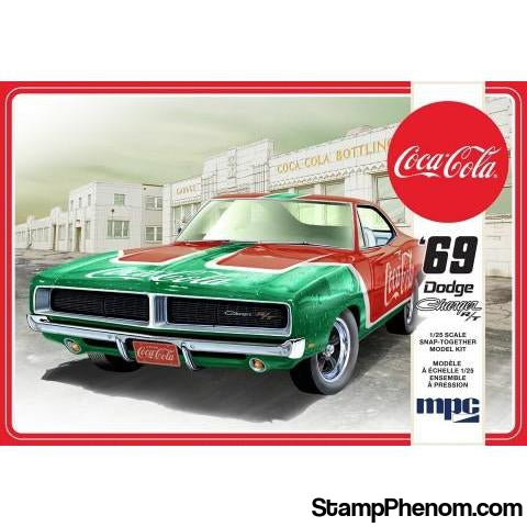 MPC - 1969 Dodge Charger RT (Coca Cola) 1:25-Model Kits-MPC-StampPhenom