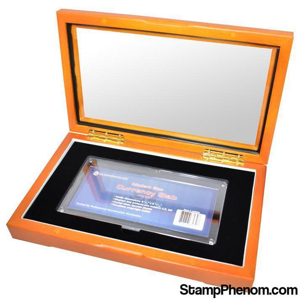 Guardhouse Glass-top Box for Modern Currency Holder-Coin Displays-StampPhenom-StampPhenom