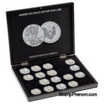 Collector Box - American Silver Eagles-Display Boxes for Round Coin Holders-Lighthouse-StampPhenom
