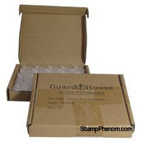 Quarter size 24.3mm Direct-Fit Guardhouse coin holders - (S dia) / 50 per box.-Guardhouse Coin Capsules-Guardhouse-StampPhenom