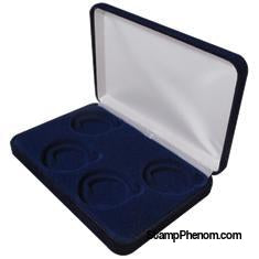 Velvet Coin Display Box Holds 4L Capsules-Display Boxes for Round Coin Holders-Guardhouse-StampPhenom