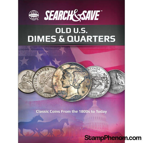 Whitman Search & Save : Old US Dimes & Quarters-Coin Collecting For Kids-Whitman-StampPhenom