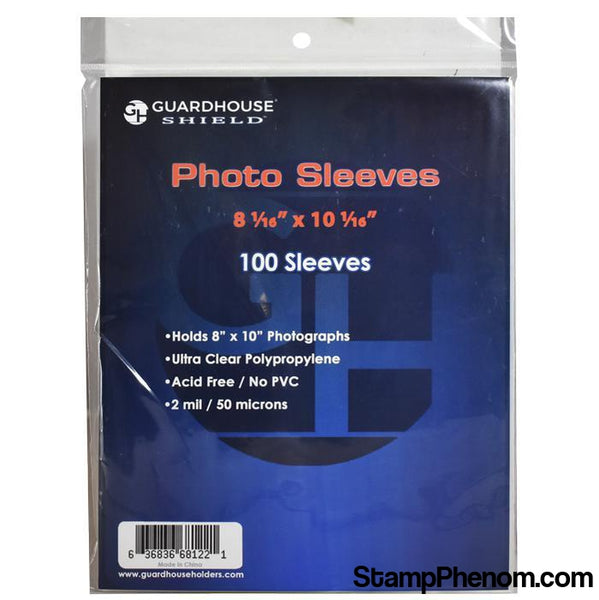 Shield Sleeve for 8x10 Photos & Prints-Sleeves, Bags & Boards-Guardhouse Shield-StampPhenom