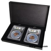 Two Slab Chipboard Certified Coin Gift Box-Display Boxes for Certified Coins-Guardhouse-StampPhenom