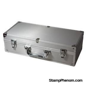 50 Slab Aluminum Box with Handle and Footers-Display Boxes for Certified Coins-Guardhouse-StampPhenom