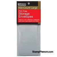 PVC-Free Poly Envelopes - Large-Poly Bags & Ziplocks-Whitman-StampPhenom