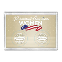 American Women Quarter Frosty Case - 2 Hole