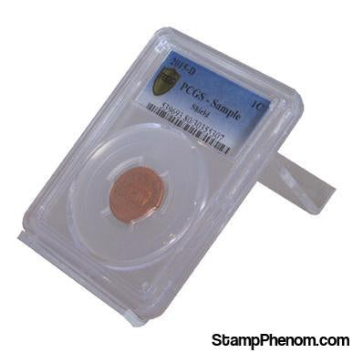 Single Slab Certified Coin Easel Display-Coin Displays-Guardhouse-StampPhenom