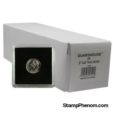 Dime, $2.50 Gold 2x2 Tetra Snaplock Coin Holder - 25 per pack-Guardhouse Tetra Snaplocks-Guardhouse-StampPhenom
