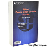 Boards for Silver Comic Book Bag - 100 Pack-Sleeves, Bags & Boards-StampPhenom-StampPhenom