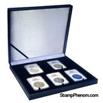 Leatherette Display Box - 5 Slab Universal-Display Boxes for Certified Coins-Guardhouse-StampPhenom