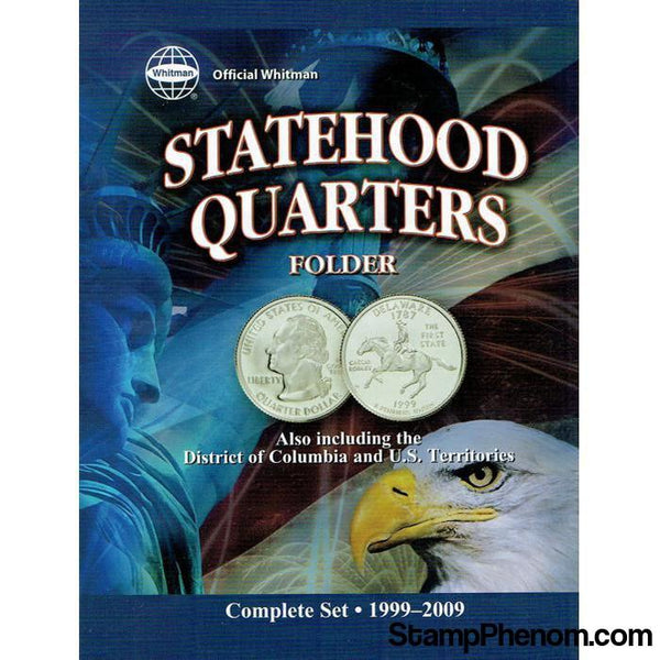 Official Whitman Statehood Quarter Folder with DC & Territories-Coin Albums & Folders-Whitman-StampPhenom