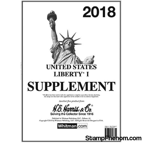 2018 Liberty I Stamp Supplement | HE Harris & Co-Album Supplements-HE Harris & Co-StampPhenom