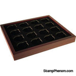 Large Capsule Tray - Holds 16 Round Large Sized Coin Capsules-Display Boxes for Round Coin Holders-Guardhouse-StampPhenom