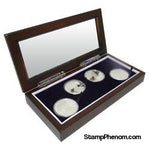 Guardhouse Glass-top Wood Display Box -GH-W1800: (4L)-Challenge Coin Boxes and Displays-Guardhouse-StampPhenom