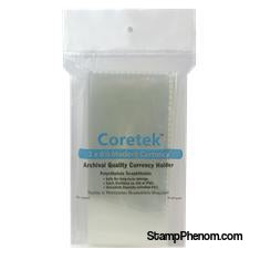 Coretek Modern Currency Holder 6 1/2 x 3 - 50 pack-Currency Sleeves & More-Guardhouse-StampPhenom
