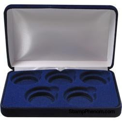 Velvet Coin Display Box - Holds 5L Capsules-Display Boxes for Round Coin Holders-Guardhouse-StampPhenom